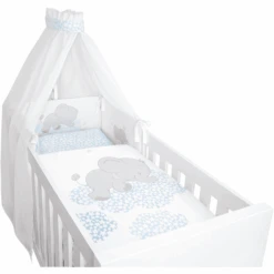 Bebella Vital Bettset 4-tlg. Lunafant Blau