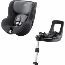 Britax Römer Kindersitz Dualfix 3 I-Size Midnight Grey Inklusive Flex Base 5Z