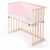 Dreamgood Beistellbett Natur Inkl. Matratze Prime Und Nestchen Rose / Weiß -Kinder Welt Store dreamgood beistellbett natur inkl matratze prime und nestchen rose weiss a216681