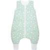 Emma & Noah Schlafsack Mit Füßen Punkte Mint TOG 2.5