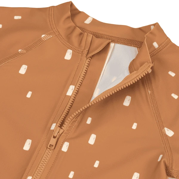 LÄSSIG UV-Schwimmanzug Bricks Karamell 4 LÄSSIG UV-Schwimmanzug Bricks Karamell – Bild 2