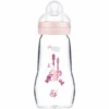 MAM Glasflasche Feel Good 260 Ml Ab 0 Monaten Vogel/Eichhörnchen Rosa -Kinder Welt Store mam glasflasche feel good 260 ml ab 0 monaten vogel eichhoernchen rosa a327110