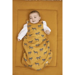 Meyco Schlafsack Jersey 2-tlg Zebra Animal Honey Gold -Kinder Welt Store meyco schlafsack jersey 2 tlg zebra animal honey gold a329464 4