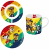 P:os Frühstücksset Paw Patrol, 3tlg Aus Keramik -Kinder Welt Store p os fruehstuecksset paw patrol 3tlg aus keramik a330502