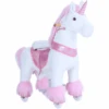 PonyCycle® Pink Unicorn Mit Bremse - Klein -Kinder Welt Store ponycycle pink unicorn mit bremse klein a313691