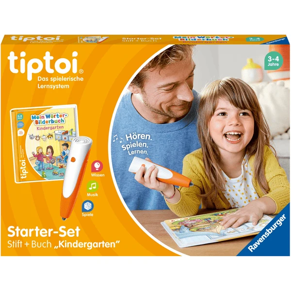 Ravensburger Tiptoi® Starter-Set: Stift Und Wörter-Bilderbuch Kindergarten 3 Ravensburger Tiptoi® Starter-Set: Stift Und Wörter-Bilderbuch Kindergarten