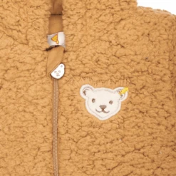 Steiff Fleeceanzug Tobacco Brown -Kinder Welt Store steiff fleeceanzug tobacco brown a369966 2