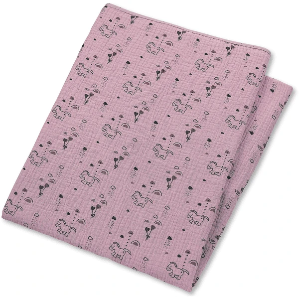 Sterntaler Musselin-Schmusedecke Pauline 120 X 120 Cm 3 Sterntaler Musselin-Schmusedecke Pauline 120 X 120 Cm