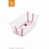 STOKKE® Babywanne Flexi Bath® Transparent Pink Mit Hitzeempfindlichem Stöpsel -Kinder Welt Store stokke babywanne flexi bath transparent pink mit hitzeempfindlichem stoepsel a257941
