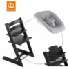 STOKKE® Mega Tripp Trapp® Set Hochstuhl Oak Schwarz Inkl. Newborn Set™ Grey Und Baby Set Schwarz -Kinder Welt Store stokke mega tripp trapp set hochstuhl oak schwarz inkl newborn set grey und baby set schwarz a357577